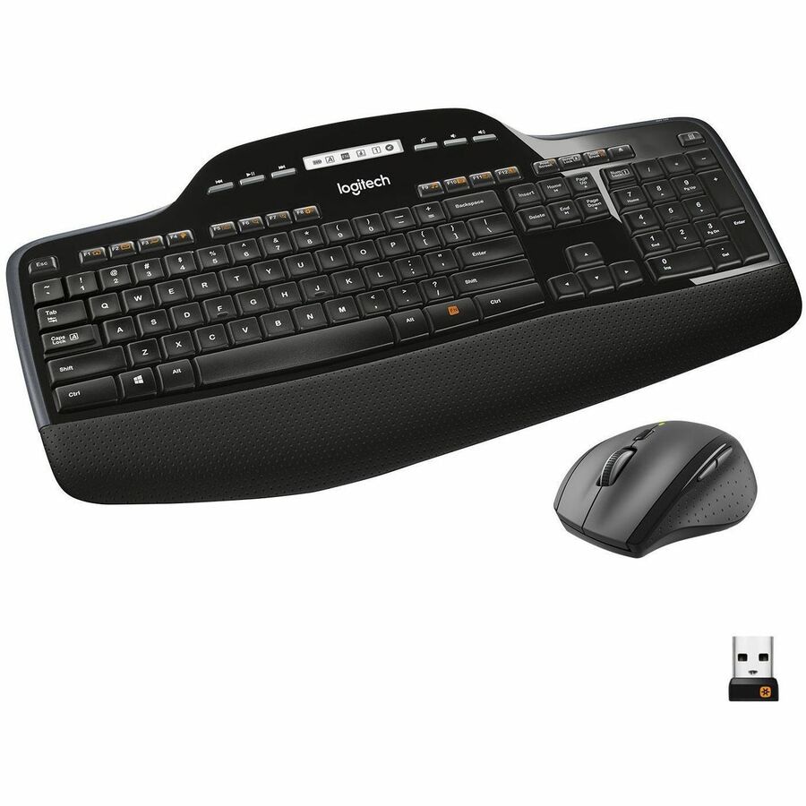 Logitech MK710 Wireless Keyboard and Mouse Combo for Windows, 2.4GHz Advanc